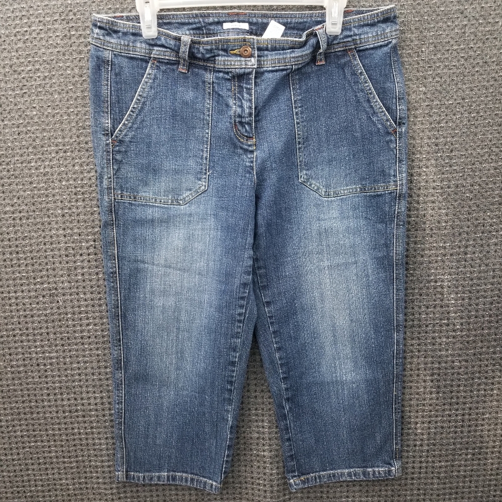 Liz & Co. Stretch Jean Capris Women's 12